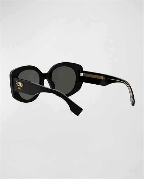 fendi roma lunette|Fendi Fendi Roma Acetate Round Sunglasses.